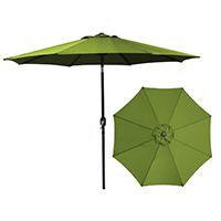 UMBRELLA MARKET STL 9FT OLIVE