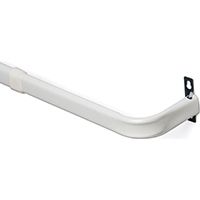 CURTAIN ROD 18-28 2IN CL SNGL