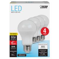 BULB LED A19 60W EQUIV NON-DIM