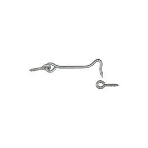 National Hardware V2000 Series N226-373 Hook and Eye, Steel, Zinc, 1 Pack