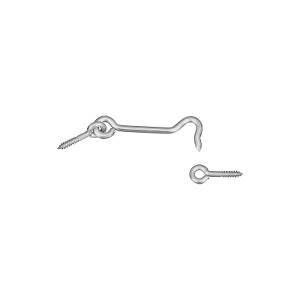 National Hardware V2003 Series N348-409 Hook and Eye, Stainless Steel, 2 Pack