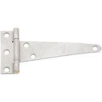 National Hardware N128-835 T-Hinge, 13 lb Weight Capacity, Galvanized Steel