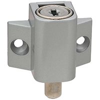 National Hardware N245-969 Patio Door Lock, Steel, Aluminum