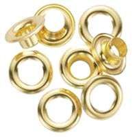 GENERAL 1261-4 Utility Grommet Refill, Brass