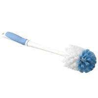 Simple Spaces Toilet Bowl Brush, Blue/White