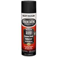 RUST-OLEUM AUTOMOTIVE 248656 Professional Undercoat, Black, 15 oz Aerosol Can