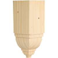 Waddell ICTB31 Crown Trim Block, Pine, Natural