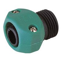 Landscapers Select Hose Coupling, 5/8 X 3/4 In, Male, Plastic