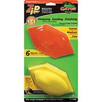 Gator Zip Sander 7186 Sander Tool Kit, 80/120/220-Grit, Extra Fine/Fine/Medium