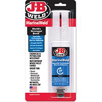 J-B WELD 50172 2-Part Epoxy Adhesive, White, 25 mL Syringe