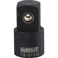 DeWALT DWMT75372OSP Increasing Impact Adapter, 1/2 in Female Drive, 3/4 in Male Output Drive