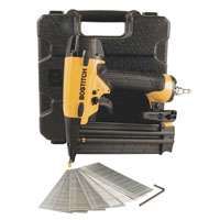 Bostitch BT1855K Brad Nailer Kit, 1/4 in Air Inlet, 110 Magazine, 2-1/8 in Fastener