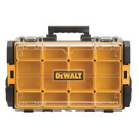 DeWALT ToughSystem DWST08202 Parts Organizer, 44 lb Storage, Foam, Black