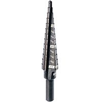 Milwaukee 48-89-9201 Stepped Dill Bit Step Drill Bit, Flat Shank, 1/4 in Dia Shank