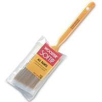 WOOSTER Q3208-1-1/2 Paint Brush, 2-3/16 in L Bristle, 4 in L Handle, Beaver Tail Handle, Steel Ferrule