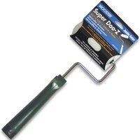 WOOSTER RR113 Paint Roller Set, 3/8 in Nap, Sher-Grip Handle, 4-1/2 in L Roller