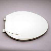 ProSource Toilet Seat, For Use With Elongated Bowls, Plastic