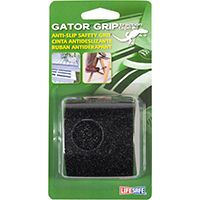 INCOM Gator Grip RE172 Anti-Slip Safety Grit Tape, 5 ft L, 2 in W, Black