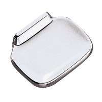 Boston Harbor Soap Dish, Durable Zinc, Chrome Plated