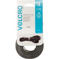 VELCRO Brand One Wrap 90924 Fastener, Black/Gray