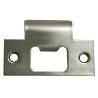 ProSource Grade 2 Rectangular T Strike Plate, Stainless Steel, 2-3/4 X 1-1/8 In