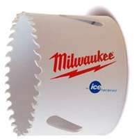 Milwaukee 49-56-0243 Hole Saw, 5/8-18 Arbor, 1-5/8 in D Cutting, Bi-Metal Cutting Edge