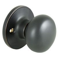 ProSource Dummy Door Knob, Aged Bronze, 3 Grade