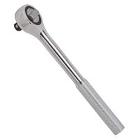 Vulcan Ratchet Handle, 3/8 In Drive, Chrome Vanadium Steel, Chrome