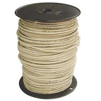 Southwire 10WHT-STRX500 Stranded Building Wire, 10 AWG, 500 ft L, White Nylon Sheath