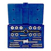 IRWIN POWER-GRIP 26313 Tap and Die Set, HCS, 24-Piece