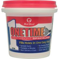 Red Devil 0542 Spackling Compound White, 0.5 pt Tub