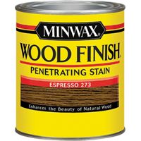 Minwax Wood Finish 227634444 Wood Stain, Espresso, 0.5 pt Can