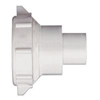 Plumb Pak PP55-8W Reducing Coupling, 1-1/2 x 1-1/4 in Slip Joint, White