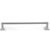 TOWEL BAR SQUARE WHITE 18IN