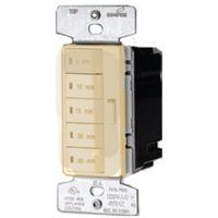 Eaton Wiring Devices PT18M-V-K Programmable Minute Timer, 15 A, 120 V, 5, 10, 15, 30, 60 min Off Time Setting, Ivory