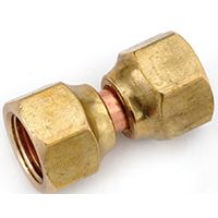 Anderson Metals 754070-08 Adapter, 1/2 in Female Flare, 750 psi, Brass