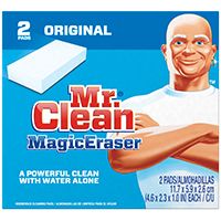 MR CLEAN 43515 Magic Eraser, 4.6 in L, 1 in Thick