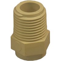 GENOVA 500 Series 50405 Male Adapter, 1/2 in MIP, 1/2 in Slip