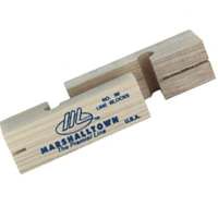 Marshalltown 86 Wood Line Block, Wood