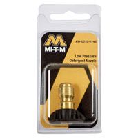 Mi-T-M AW-0018-0148 Detergent Nozzle, 40 deg Orifice, 65 deg