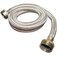 Plumb Pak PP23821 Washing Machine Hose, 3/4 in FHT x FHT, Stainless Steel