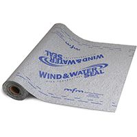 MFM 48267 Roofing Underlayment, 67 ft L, 200 sq-ft Coverage Area, Polymer, White