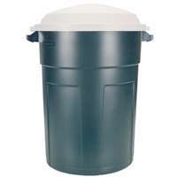 Rubbermaid 289487EGRN Trash Can, 32 gal Capacity, 32.13 in H, Snap-Fit Lid Closure, Evergreen