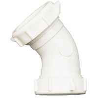 Plumb Pak PP20557 Extension Coupling, 1-1/2 in, 90 deg, White