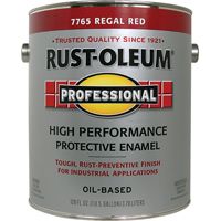 RUST-OLEUM PROFESSIONAL 7765402 High Performance Protective Enamel, Regal Red, Gloss, 1 gal Can