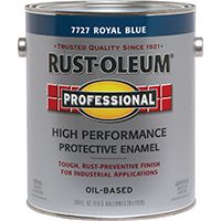 RUST-OLEUM PROFESSIONAL 7727402 High Performance Protective Enamel, Royal Blue, Gloss, 1 gal Can