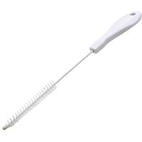 Quickie 112 Spout Brush, 2-3/4 in L, Nylon Fiber Bristle, Plastic Handle
