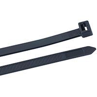 GB 45-524UVB Heavy-Duty Cable Tie, 6/6 Nylon, Black