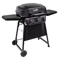Char-Broil 463773717 Convectional Gas Grill, 36000 BTU, Propane Fuel, 3 Burners, 360 sq-in Primary Cooking Area