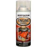 RUST-OLEUM AUTOMOTIVE 248944 Engine Enamel Spray Paint, Clear, 11 oz Aerosol Can